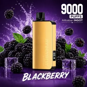 ALIBARBAR INGOT 9000 PUFFS - Blackberry Ice
