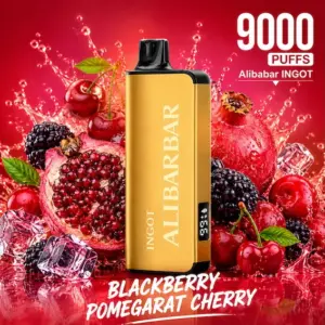 ALIBARBAR INGOT 9000 PUFFS - Blackberry Pomegranate Cherry
