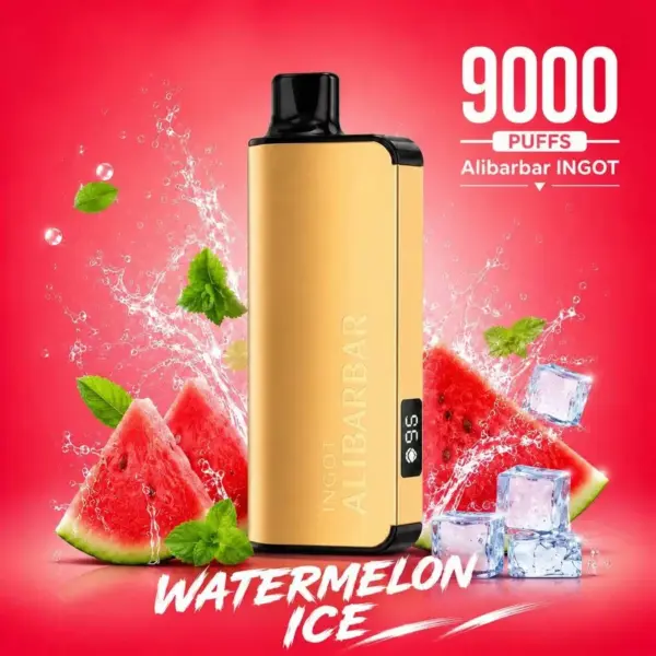 ALIBARBAR INGOT 9000 PUFFS - Watermelon Ice